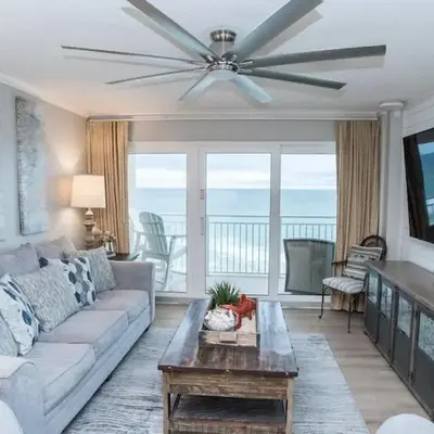 5-STAR Beachfront - 2br & 2ba Total Remodel - Dunes of Panama D1105