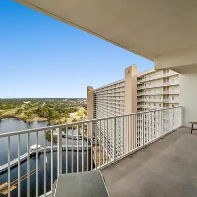 Deja Blue at Laketown Wharf #1831 by Nautical Properties