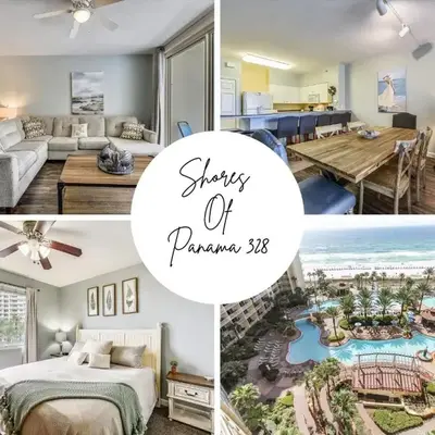 Shores of Panama 328 - Low Floor HUGE 3 BedroomBunk Room