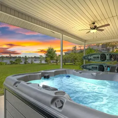 Nautical Nirvana-Waterfront Joys from Sunrise Paddles to Hot Tub Sunsets