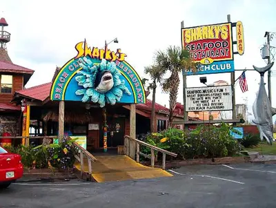 a restaurant with a sign with a turkey on it at Aquavista 504W in Panama City Beach