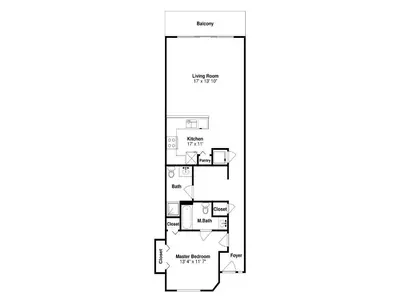 a floor plan of a house at Shores of Panama #1330 in Panama City Beach