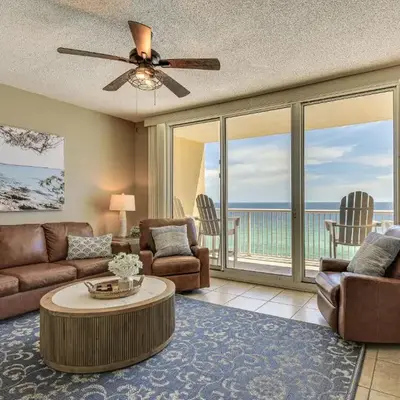 Walk to Shore Panama City Beach Condo with Pool