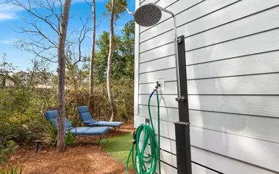 a garden hose hooked up to a house at 310 Grande Pointe by Oversee 30A in Inlet Beach