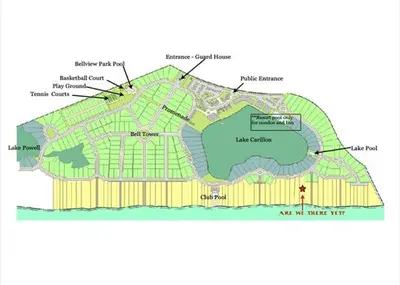 a schematic diagram of a proposed site at Ocean Breezes by Oversee 30A in Carillon Beach