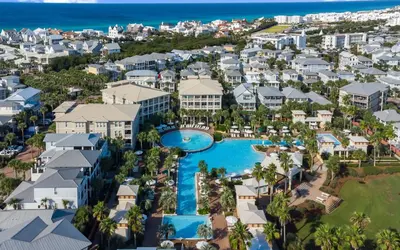 an aerial view of a resort at Splish Splash by Oversee 30A in Seacrest