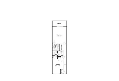 a floor plan of a house at Summit Beach Resort 1231 in Panama City Beach