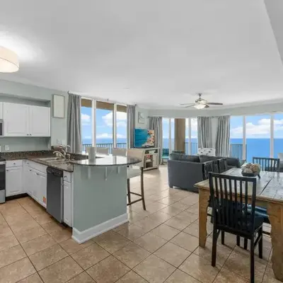 Stunning 3BR Corner Tidewater Resort Beachfront Condo! Sleeps 10! by Dolce Vita Getaways PCB!