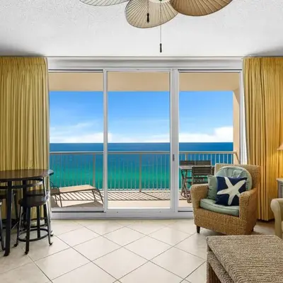 Beachfront Retreat! Family Friendly 1BD Getaway! by Dolce Vita Getaways PCB!
