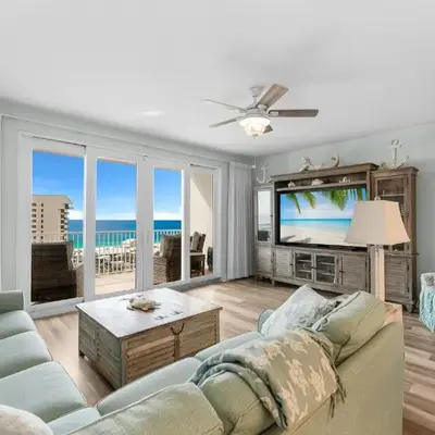 Modern Resort Condo! Gulf Views & Amenities Galore! presented by Dolce Vita Getaways!