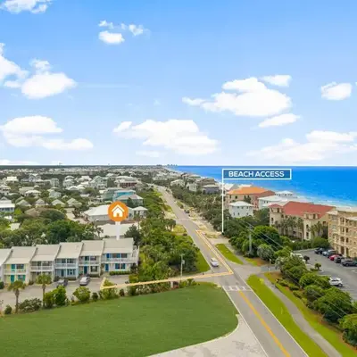 Casa de Tortugas - a spacious townhome with 30a private beach access