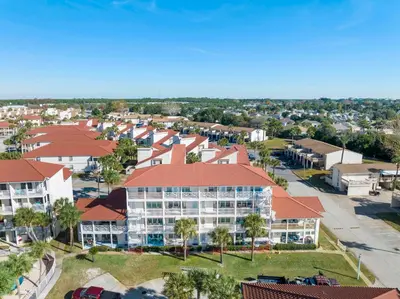 an aerial view of a resort at Horizon South 56 - 206 in Panama City Beach