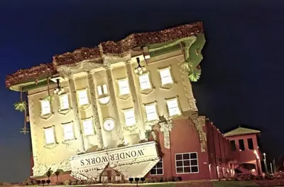 a large building with a sign in front of it at Aqua 203 in Panama City Beach