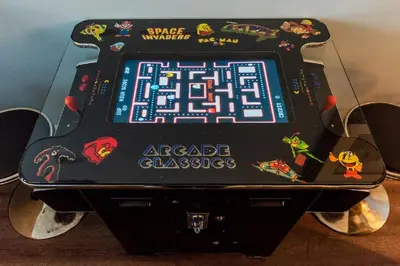 a wii game console with a maze on it at Grand Panama 1806 in Panama City Beach