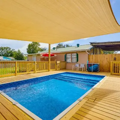 Sunny Panama City Escape with Pool and Deck!