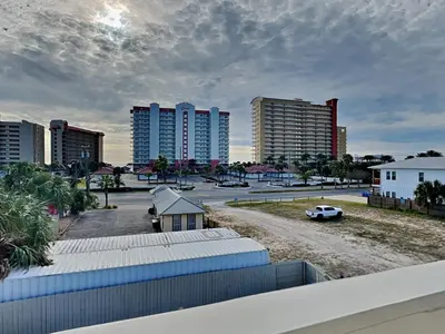 a view of a city with tall buildings at PC Beach Retreat D in Panama City Beach