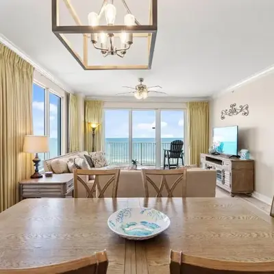 Gulf-Front Corner Unit! Stunning Coastline Views! by Dolce Vita Getaways PCB