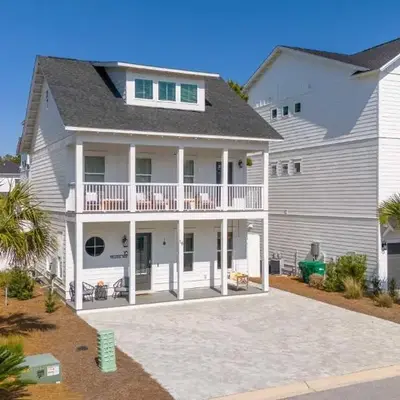 Modern Coastal Escape with Fire Pit & Pool Access