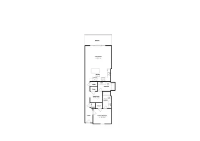 a floor plan of the first floor of a house at Laketown Wharf #913 in Panama City Beach