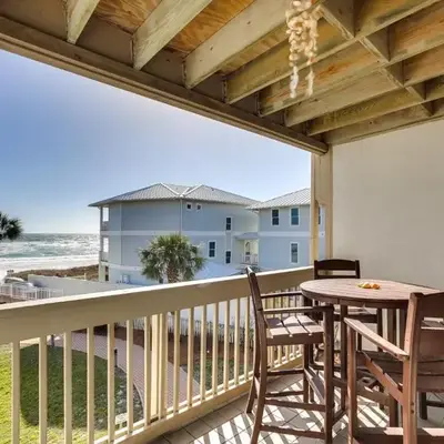 Steps to Sand PCB Condo with Gulf-View Balconies!