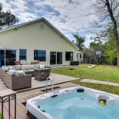 Boat Dock and Game Room Waterfront Panama City Gem