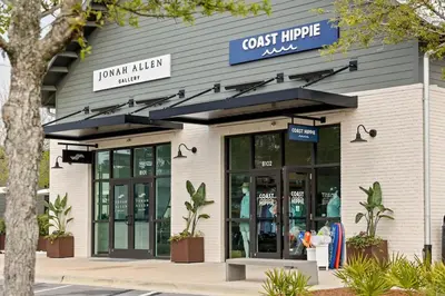 a store front of a store with a sign on it at Beach & Bubbles in Santa Rosa Beach