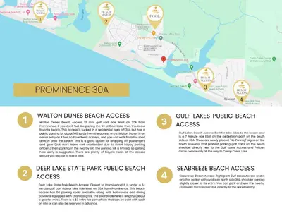 a map of the bruce trail park at Serenity Sunset in Inlet Beach