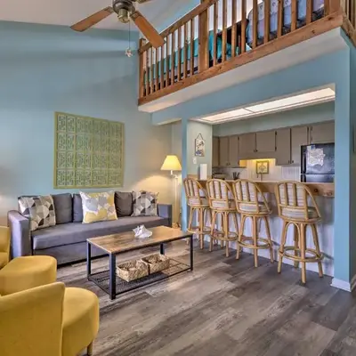 Steps to the Beach PCB Condo with Balcony!