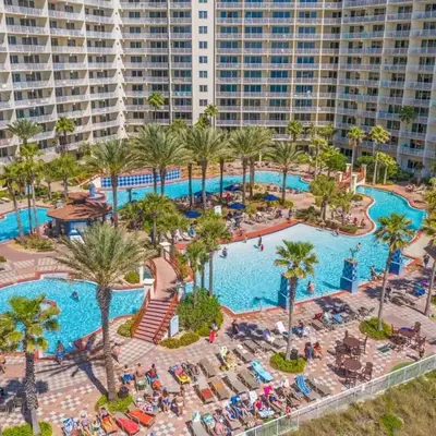 Shores of Panama Beachfront 2nd Floor Unit 208! No elevators needed!