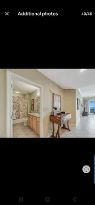 a picture of a living room with a pool table at Grandview East in Panama City Beach