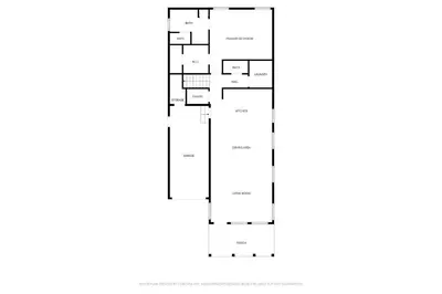 a floor plan of the proposed building for the university of sussex at Seagrove Escape Refreshed plus Shared Pool in Seagrove Beach