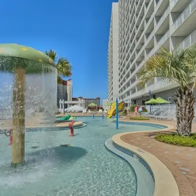 Family-Friendly Laketown Wharf Retreat w/ Pools & Walk to Beach