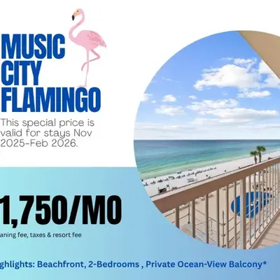 Music City Flamingo at Sunrise Beach Resort #705 by Nautical Properties
