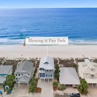 Blessings at Pier Park l Luxury l Gulf Front Oasis with Private Pool l Steps From Pier Park