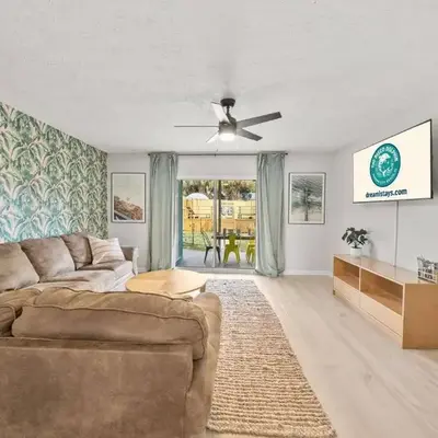 Pool + Games + Outdoor Dining + Walk to the Beach