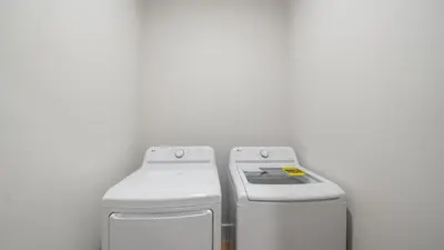 two washing machines sitting next to each other at Sand Wand l 5 Beds l 5 and half Bath l Private Pool l Walk to Beach l Seagrove Beach 30A in Santa Rosa Beach