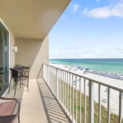 Tidewater 311 l Beachfront with pristine views l Heated Pool & Jacuzzi l Gym and Game room and Theatre