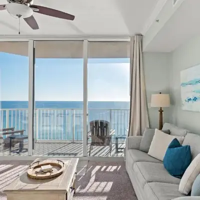 Beachfront Tidewater Resort Condo w Pools Hot Tubs Pier Park Nearby Tidewater Beach by AvantStay