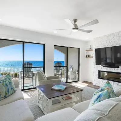 Dune Villas 2A - Gulf Front Vacation Condominium with Shared Pool
