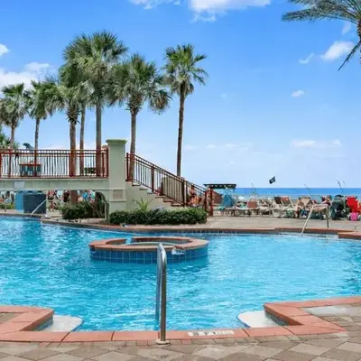 Emerald Horizon by AvantStay Beachfront Condo Resort Pool Gulf Balcony Views Near Pier Park Dining