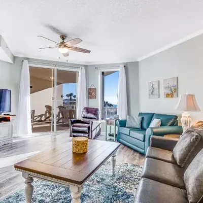 First-floor condo with sauna gym pool tennis & pickleball