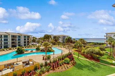 an image of the pool at the resort at Spacious getaway with Gulf view beach access tennis & pickleball in Seacrest