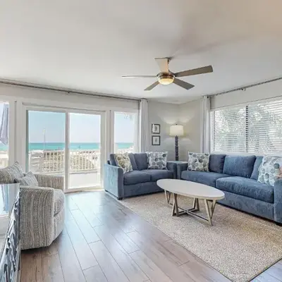 Delightful Beach Getaway with Water Views Beach Access Deck & Fast WiFi