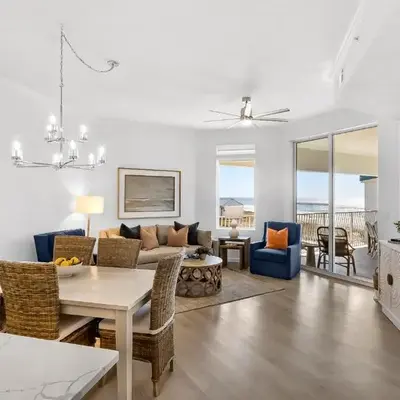 COMPLETELY UPDATED with beach access pool hot tub tennis pickleball & gym