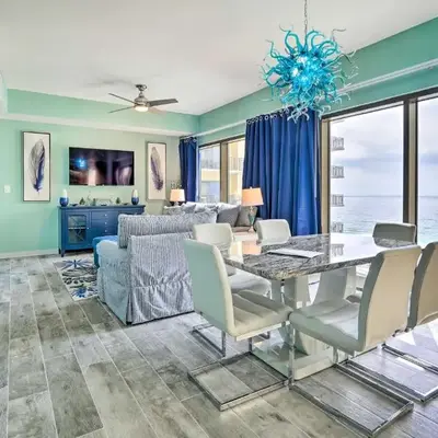 Chic Panama City Beach Condo with Pool and Gulf Views