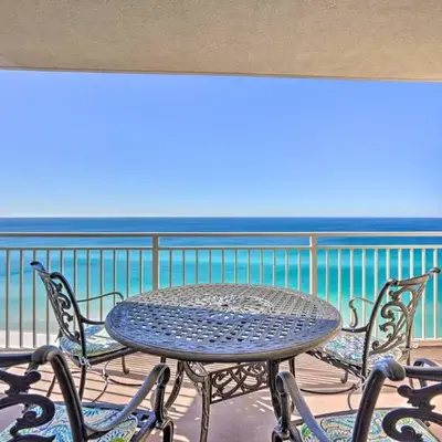 Oceanfront PCB Condo with Balcony and Pool Access!