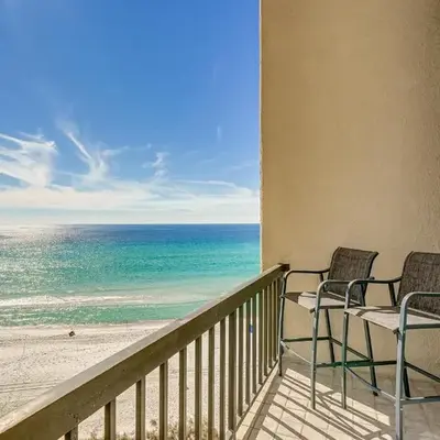 Steps to Shore! PCB Resort Condo with Balcony