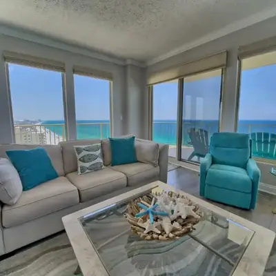 Calming Beachfront Condo with Oversized Balcony Facing the Gulf - Unit 2101