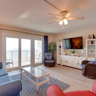 Oceanfront PCB Condo Steps to Private Beach!