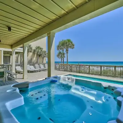 Holiday Fin - Heated Pool & Hot Tub! Game Tables! Beachfront!!!